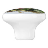 Wasserlilie Keramikknauf (Seitenansicht)