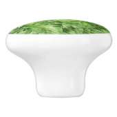 Wasserlilie Keramikknauf (Seitenansicht)