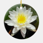 Wasserlilie Keramikornament (Hinten)