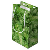 Wasserlilie Kleine Geschenktüte (Rückseite Schrägansicht)