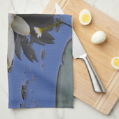 Wasserlilie Küchentuch (Viertel Falte)