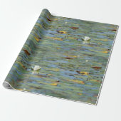 Wasserlilie Lake Blumen Wrapping Paper Geschenkpapier (Ungerollt)