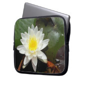 Wasserlilie Laptopschutzhülle (Vorderseite Links)