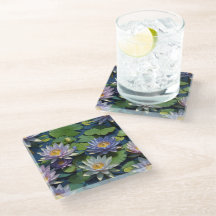 Wasserlilie lebendige Blume