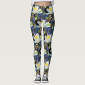 Wasserlilie Leggings (Vorderseite)