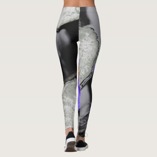 Wasserlilie Leggings (Rückseite)