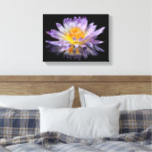 Wasserlilie Leinwanddruck (Insitu (Schlafzimmer))
