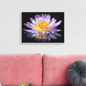 Wasserlilie Leinwanddruck (Insitu (Wohnzimmer))