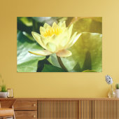 Wasserlilie Leinwanddruck (Insitu (Wohnzimmer))