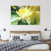 Wasserlilie Leinwanddruck (Insitu (Schlafzimmer))