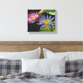 Wasserlilie Leinwanddruck (Insitu (Schlafzimmer))