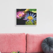 Wasserlilie Leinwanddruck (Insitu (Wohnzimmer))