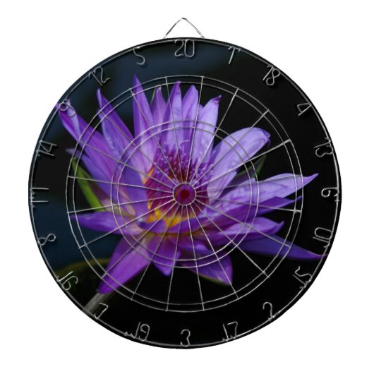 Wasserlilie Lotus Dartscheibe (vorne)