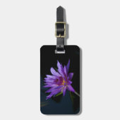 Wasserlilie Lotus Gepäckanhänger (Vorderseite vertikal)