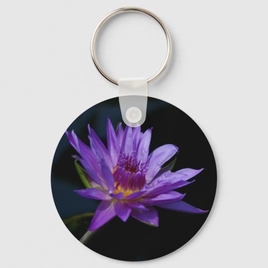 Wasserlilie Lotus Schlüsselanhänger (Vorderseite)
