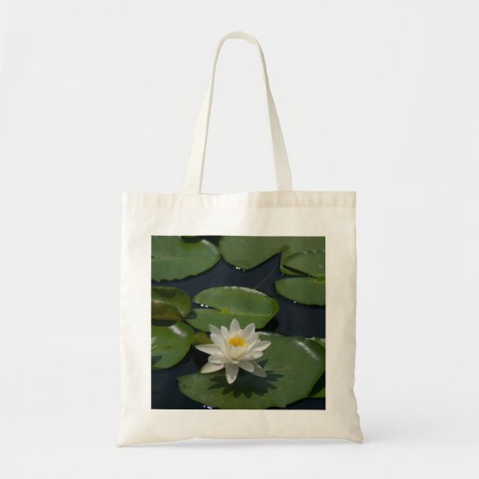 Wasserlilie Lotus Tragetasche (Vorne)