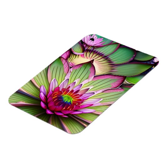 Wasserlilie Magnet (Linke Seite)
