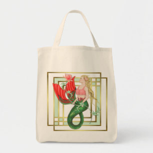Wasserlilie Mermaid Tragetasche