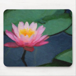 Wasserlilie Mousepad