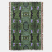 Wasserlilie Muster Decke (Vorderseite Vertikal)