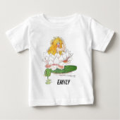 Wasserlilie Niedliche Blume Kind Blumenmaus Mädche Baby T-shirt (Vorderseite)