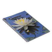Wasserlilie-Notebook Notizblock (Rechte Seite)