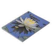 Wasserlilie-Notebook Notizblock (Linke Seite)