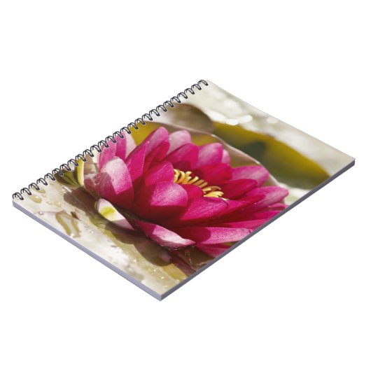 Wasserlilie Notizblock (Linke Seite)