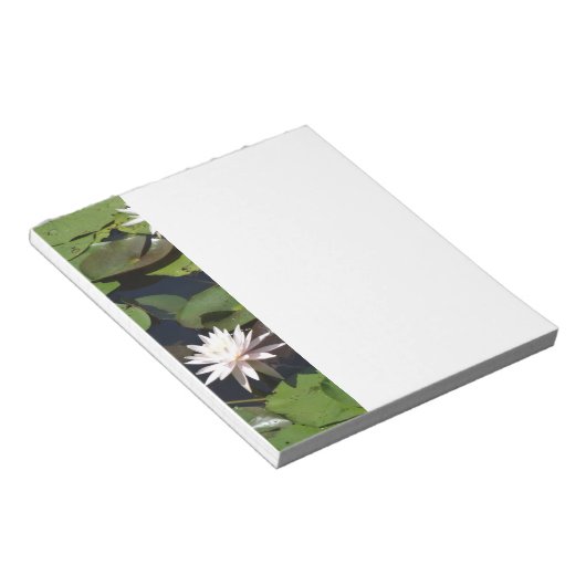 Wasserlilie Notizblock (angewinkelt)