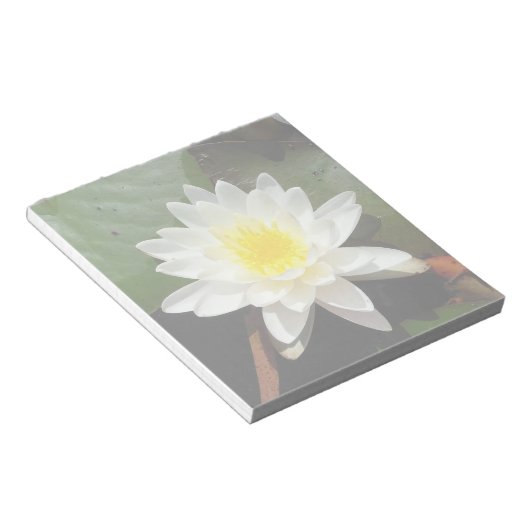 Wasserlilie Notizblock (angewinkelt)