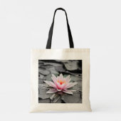 Wasserlilie Pflanze Tote Tasche (Rückseite)