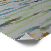 Wasserlilie Pond Blume I Poster (Ecke)