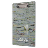 Wasserlilie Pond Blume Kletterwand Klemmbrett (Links)