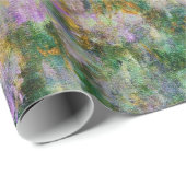 Wasserlilie Pond Claude Monet Kunstvoll wandern Geschenkpapier (Rolleneckpunkt)