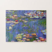 Wasserlilie Pond Claude Monet Kunstvoll wandern Puzzle (Horizontal)