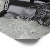 Wasserlilie Poster (Ecke)