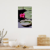 Wasserlilie Poster (Küche)