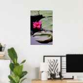 Wasserlilie Poster (Heimbüro)