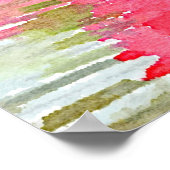 Wasserlilie Poster (Ecke)