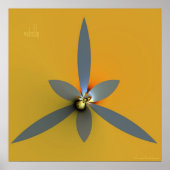 Wasserlilie Poster (Vorne)