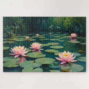 Wasserlilie Puzzle