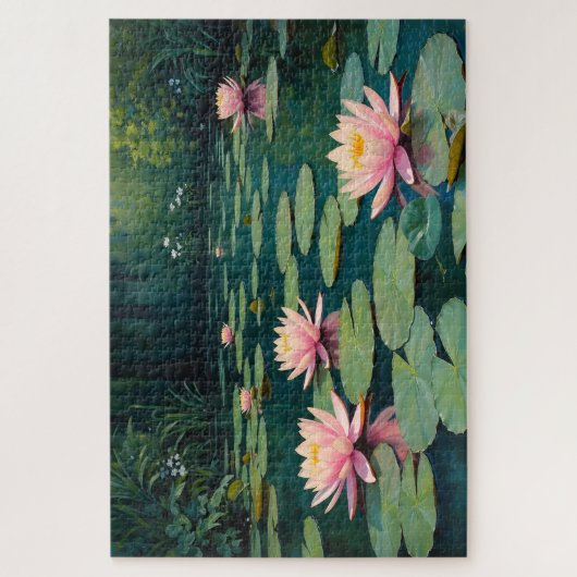 Wasserlilie Puzzle (Vertikal)