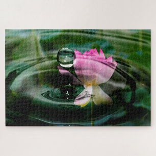 Wasserlilie Puzzle