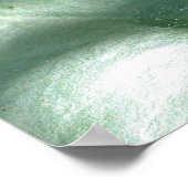 Wasserlilie-Quadrat-Poster Poster (Ecke)