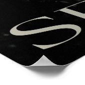 Wasserlilie Ruhe Inspiration Poster (Ecke)