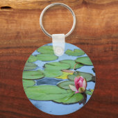 Wasserlilie Schlüsselanhänger (Vorderseite)