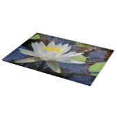 Wasserlilie Schneidebrett (Ecke)