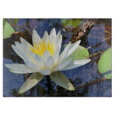 Wasserlilie Schneidebrett (Vorderseite)