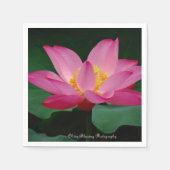 Wasserlilie Serviette (Vorderseite)