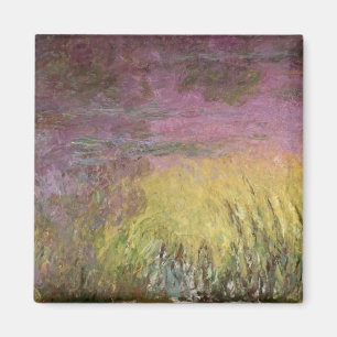 Wasserlilie-Sonnenuntergang Claudes Monet  , Magnet